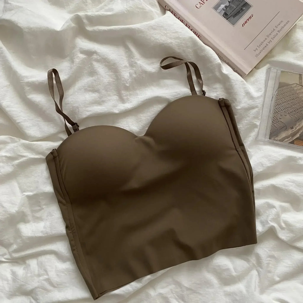 25New 4 Colors Camisole for Women Fitness Crop Tops Mujer Ropa Summer Elegant Sexy All-match Casual Топ Женский Aesthetic Solid
