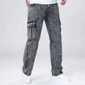 Men's Loose Straight Leg Jeans American Fashion Brand Casual Workwear Comfortable Fit Classic Style