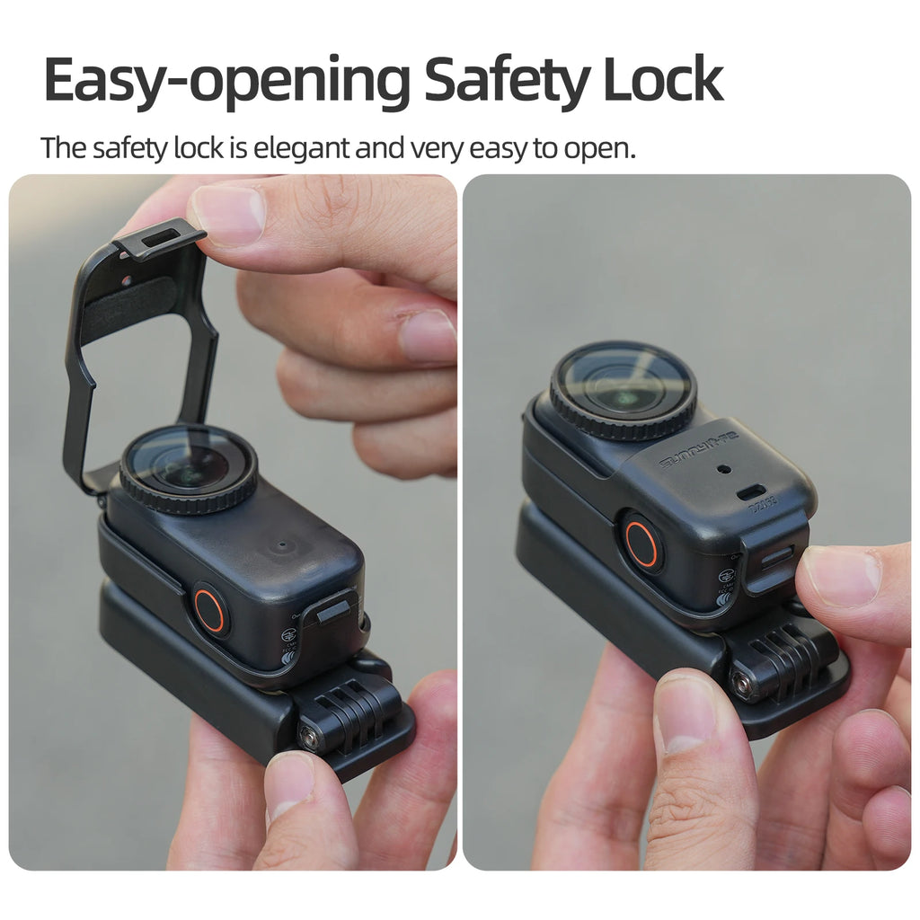 Sunnylife Accessories For DJI Osmo Nano Backpack Clip Magnetic Holder Mount Len Case Bag Protection Expansion Bracket Silicone