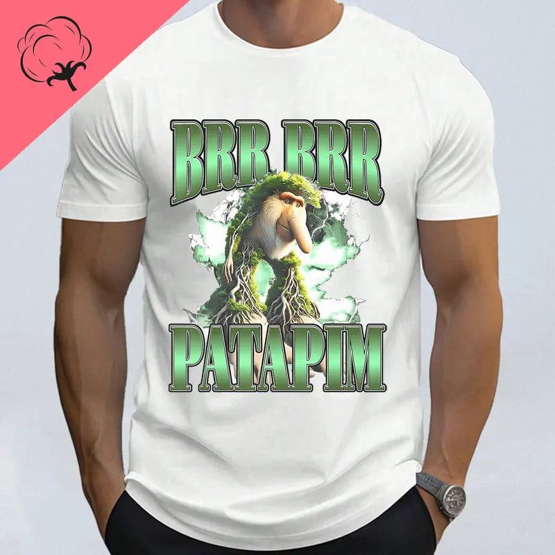 Camiseta Italian Brainrot Cappuccino Assassino T Shirt Men Women Summer O-neck Goth Vintage Official-website Casual Funny Tee