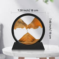 ZenFlow Kinetic Sand Art — Moving Mountain Landscape Frame