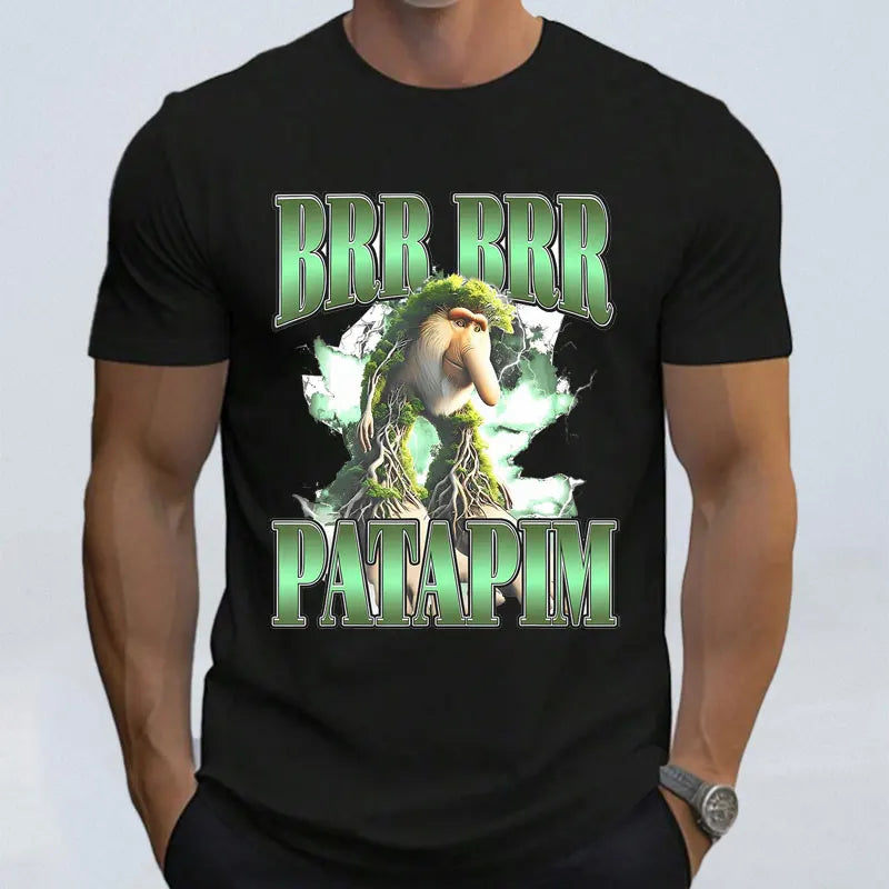 Camiseta Italian Brainrot Cappuccino Assassino T Shirt Men Women Summer O-neck Goth Vintage Official-website Casual Funny Tee