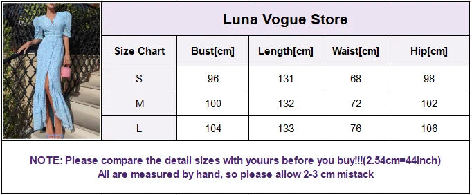 Women White Pink Floral Print Fishtail Skirt Set Chic V Neck Puff Sleeve Ruffle Button Crop Top Suit Elegant Lady Wedding Outfit