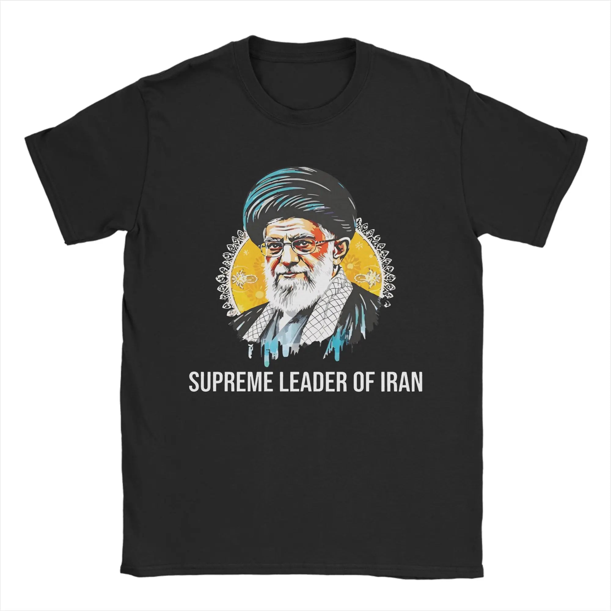 Graphic Printing We Love You Ayatollah RIP 1939-2026 IRAN Ali Khamenei  T Shirt For Unisex  Cotton Tee Shirt Short Sleeve Tops