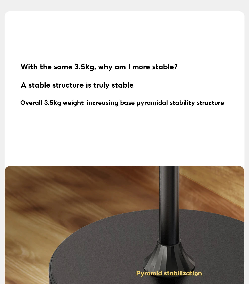 Tablet Stand Phone Holder Floor Lazy Support Stand Desktop Live Broadcast Stand Aluminum Alloy Retractable iPad Clip