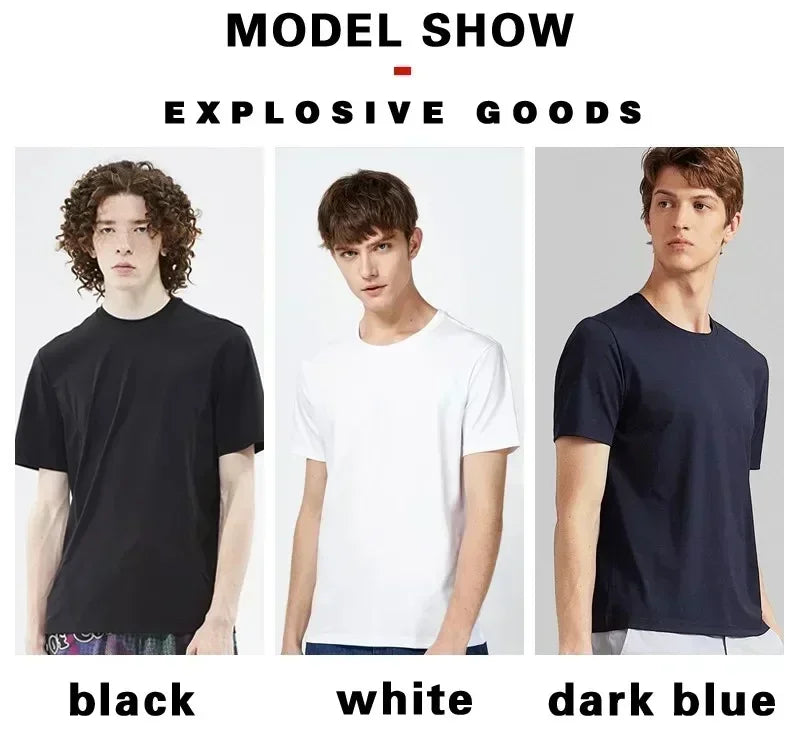 2026 summer New Letter Printing Men's T-shirt High Quality Pure Cotton Unisex Street Wear Short-sleeved Loose Y2K Harajuku shirt