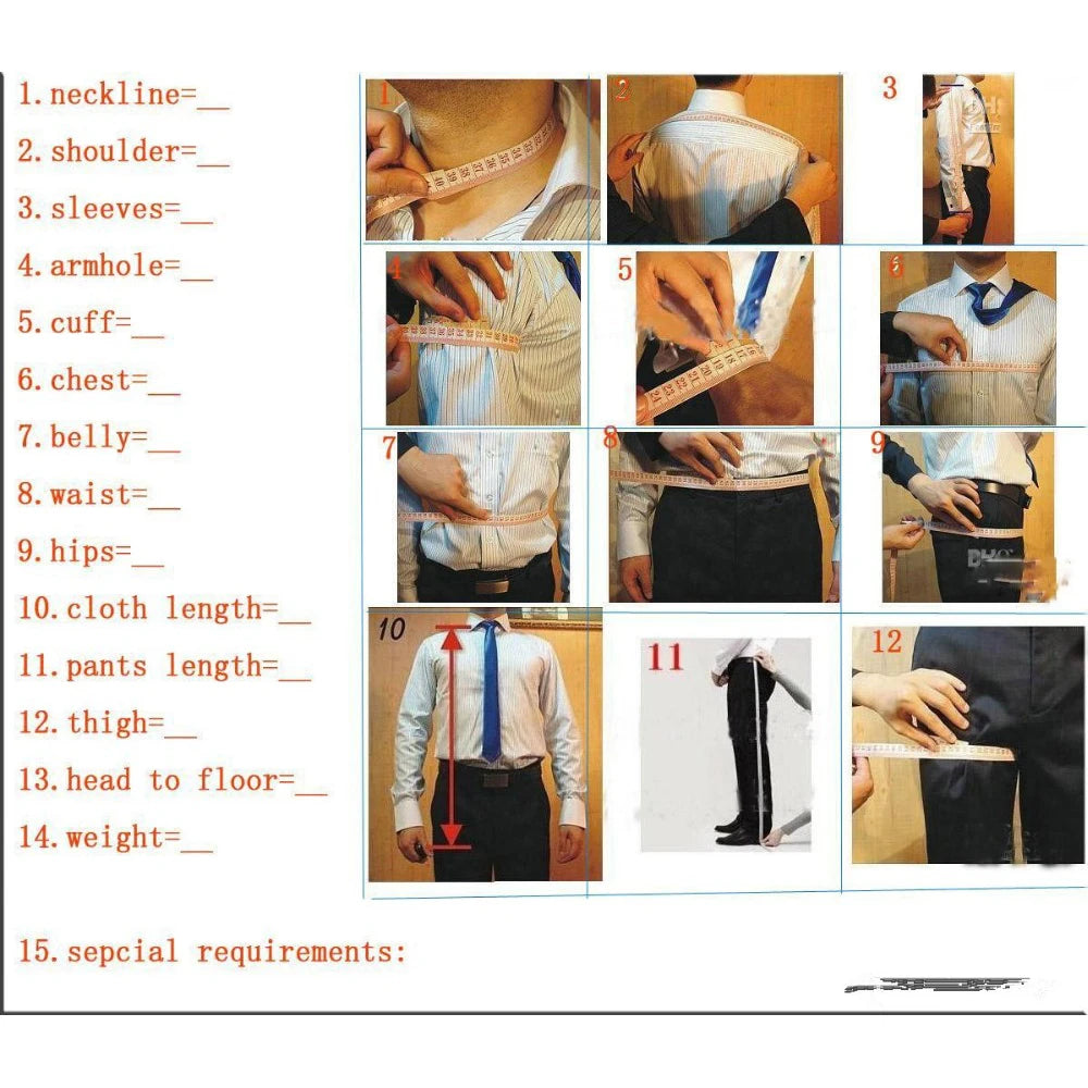 Customzied Men's Suits Elegant Single Breastedn Stand Lapel Blazer Formal Daily 2 Piece Jacket Pants Full Sets Outfits Costume