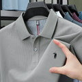 Luxury Autumn and Winter New Paul Brand Embroidered T-Shirt Top High-End Mens Business Casual Comfortable Hot-Selling Polo Shirt