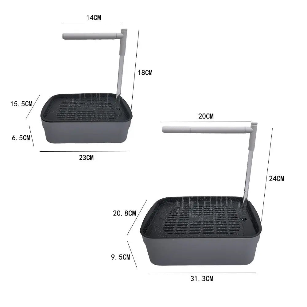 High Quality Automatic Parrot Bird Bath Tub USB Electric Pet Circulating Water Bathtub Bird Bathtub Shower Fountain Pet Supplies