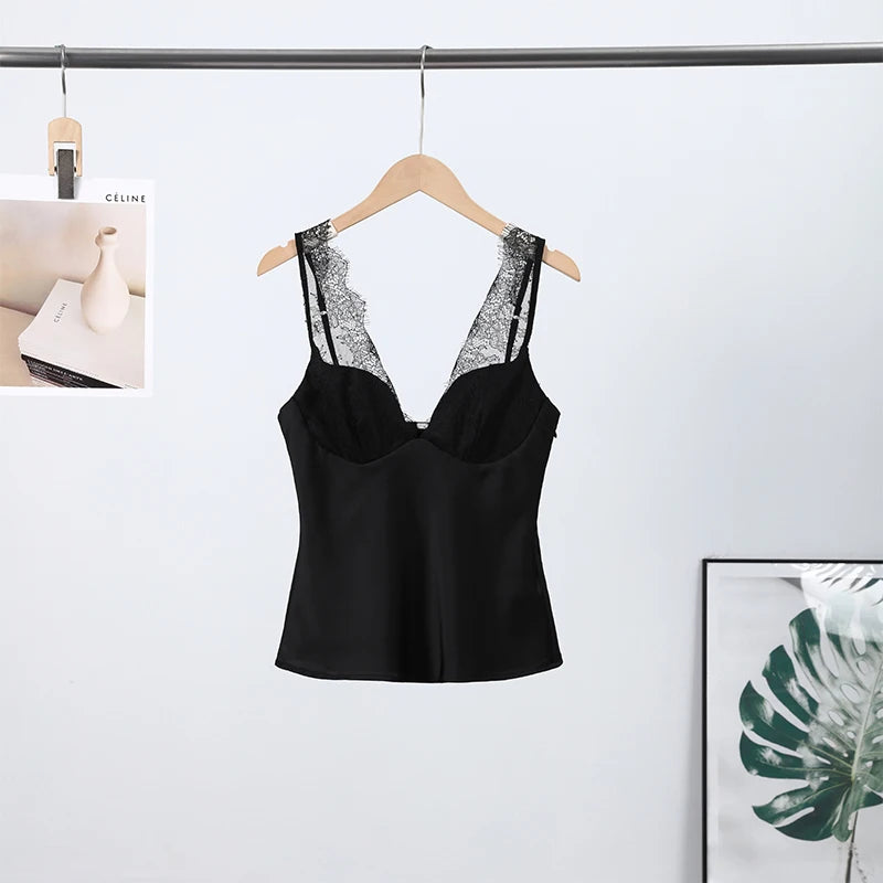 Women's Embroidery Vest Top Vintage Hollow Out Crew Neck Sleeveless Side Split Tank Summer Party Club Daily Matching Streetwear