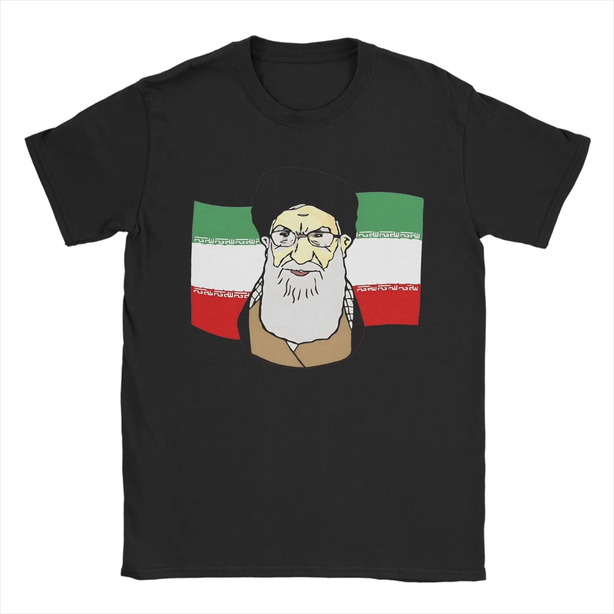 Graphic Printing We Love You Ayatollah RIP 1939-2026 IRAN Ali Khamenei  T Shirt For Unisex  Cotton Tee Shirt Short Sleeve Tops
