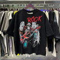 Shinning Bling Diamond Short Sleeve Cropped T-shirt for Men and Women Crew Neck Rhinestone Loose Cotton Summer Tshirts Oversized