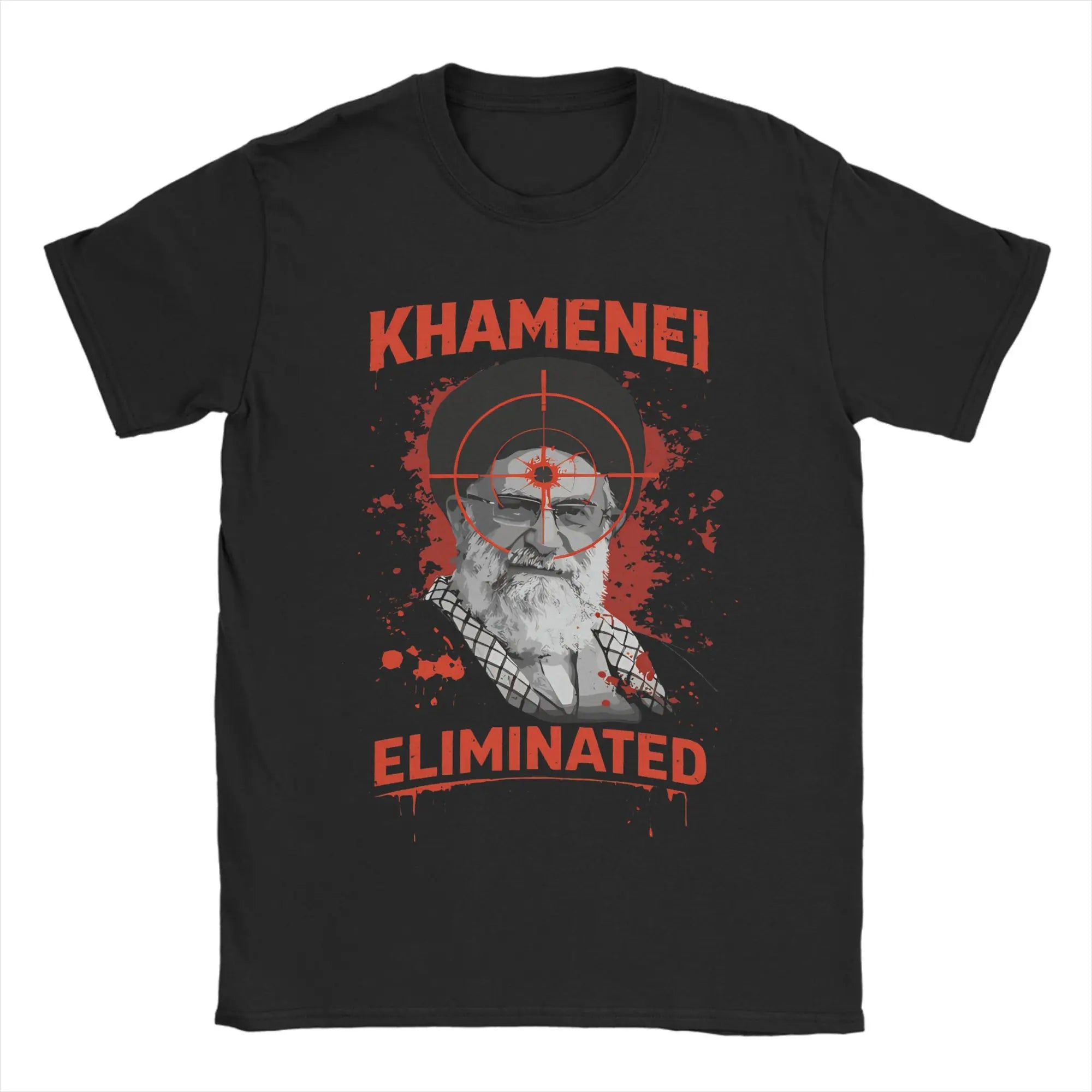 Graphic Printing We Love You Ayatollah RIP 1939-2026 IRAN Ali Khamenei  T Shirt For Unisex  Cotton Tee Shirt Short Sleeve Tops