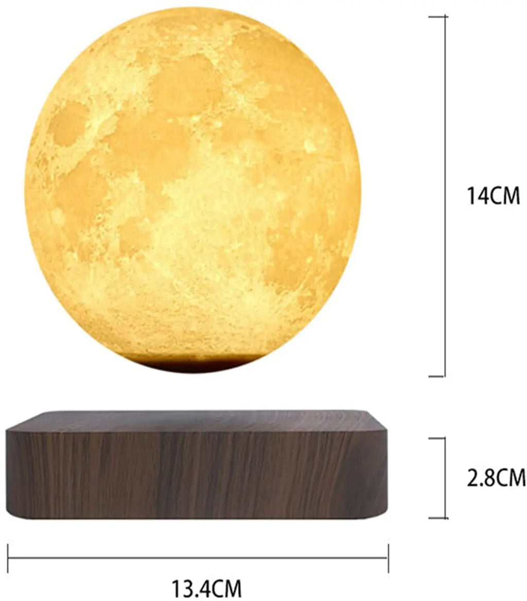 Levitating Moon Lamp — Floating Magnetic Night Light