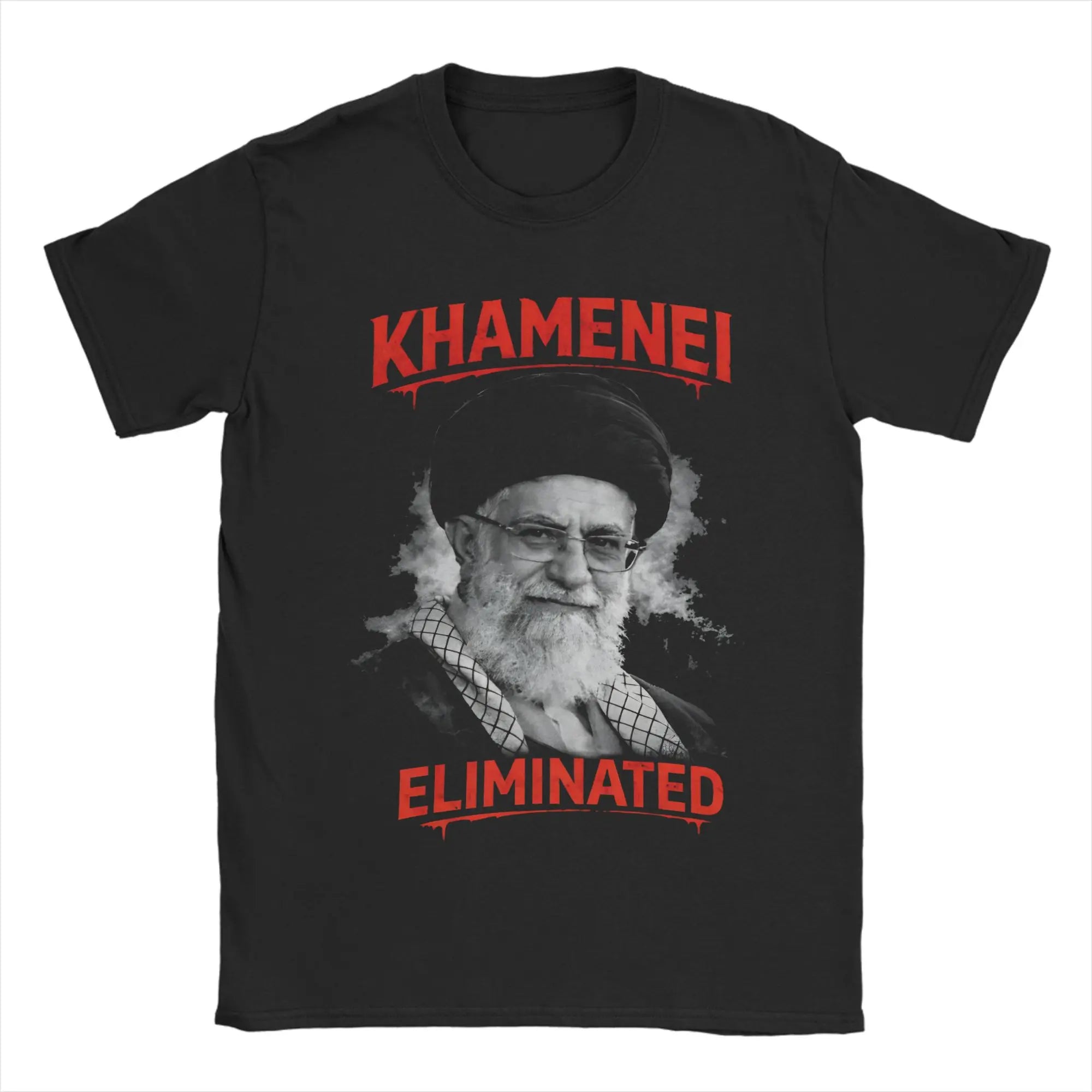 Graphic Printing We Love You Ayatollah RIP 1939-2026 IRAN Ali Khamenei  T Shirt For Unisex  Cotton Tee Shirt Short Sleeve Tops