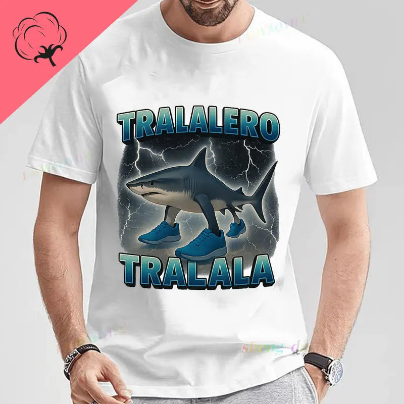 Camiseta Italian Brainrot Cappuccino Assassino T Shirt Men Women Summer O-neck Goth Vintage Official-website Casual Funny Tee