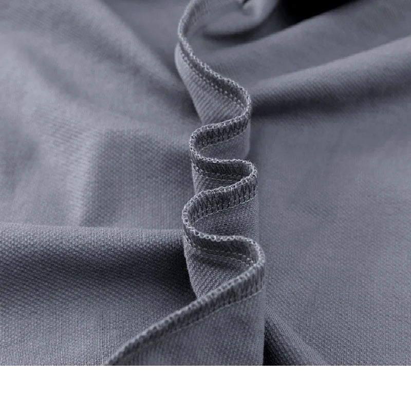 Luxury Autumn and Winter New Paul Brand Embroidered T-Shirt Top High-End Mens Business Casual Comfortable Hot-Selling Polo Shirt