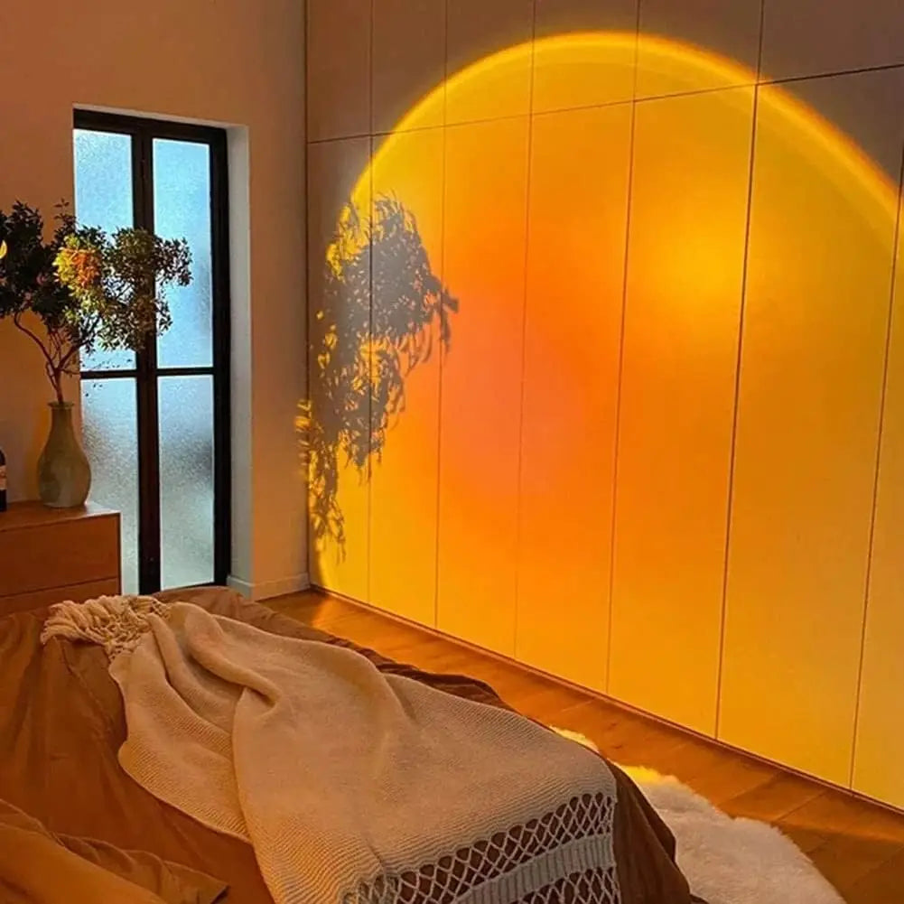 Sunset Glow Lamp — 16-Color Ambient Projection Light