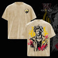 Enjin GACHIAKUTA T Shirt Men Women Tshirt Washed Cotton T-shirt Clothing Summer Short Sleeve Oversized Tees Harajuku Streetwear