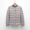 12 Colors Women Long Sleeves 90% White Duck Down Female Slim Warm Inner Ultra Lightweight Packable Ski Jacket Down Liner Jackets