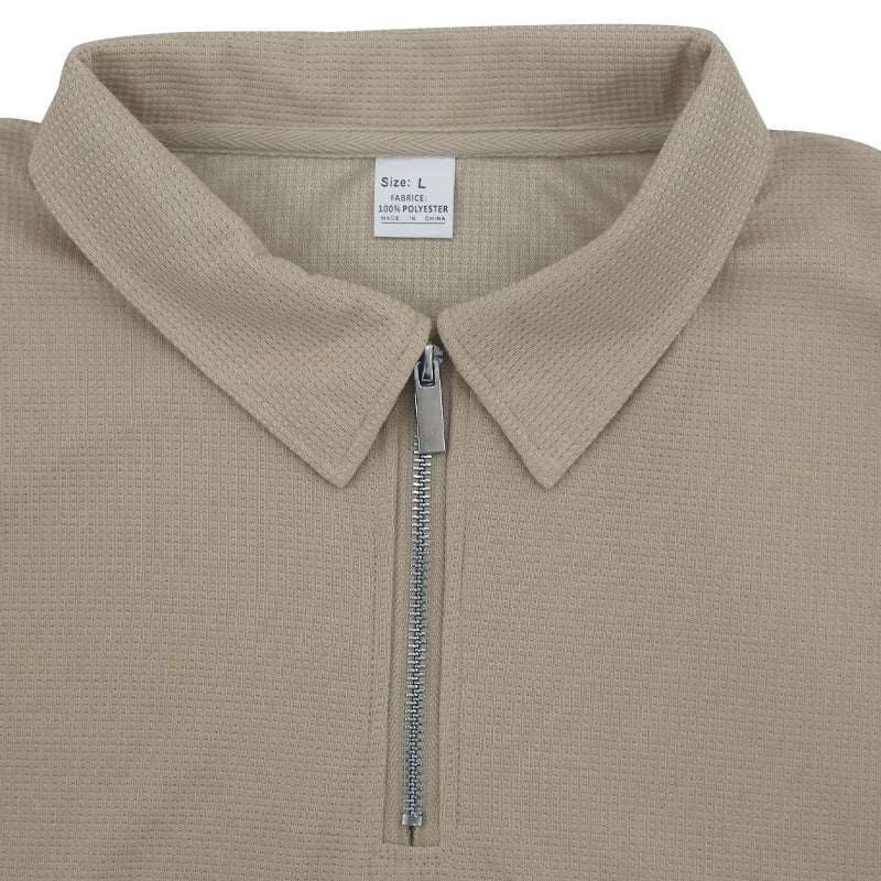 2024 Men's summer suits solid color waffle lapel slim-fit short sleevett-shirt casual fashion men's clothing free shipping