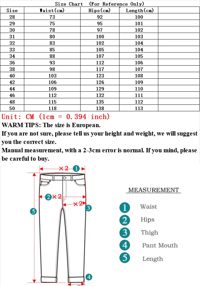 Men Fashion Plus Size 48 50 Black Jeans Male Business Daily Casual Loose Denim Pants Minimalist Stretch Straight Leg Trousers