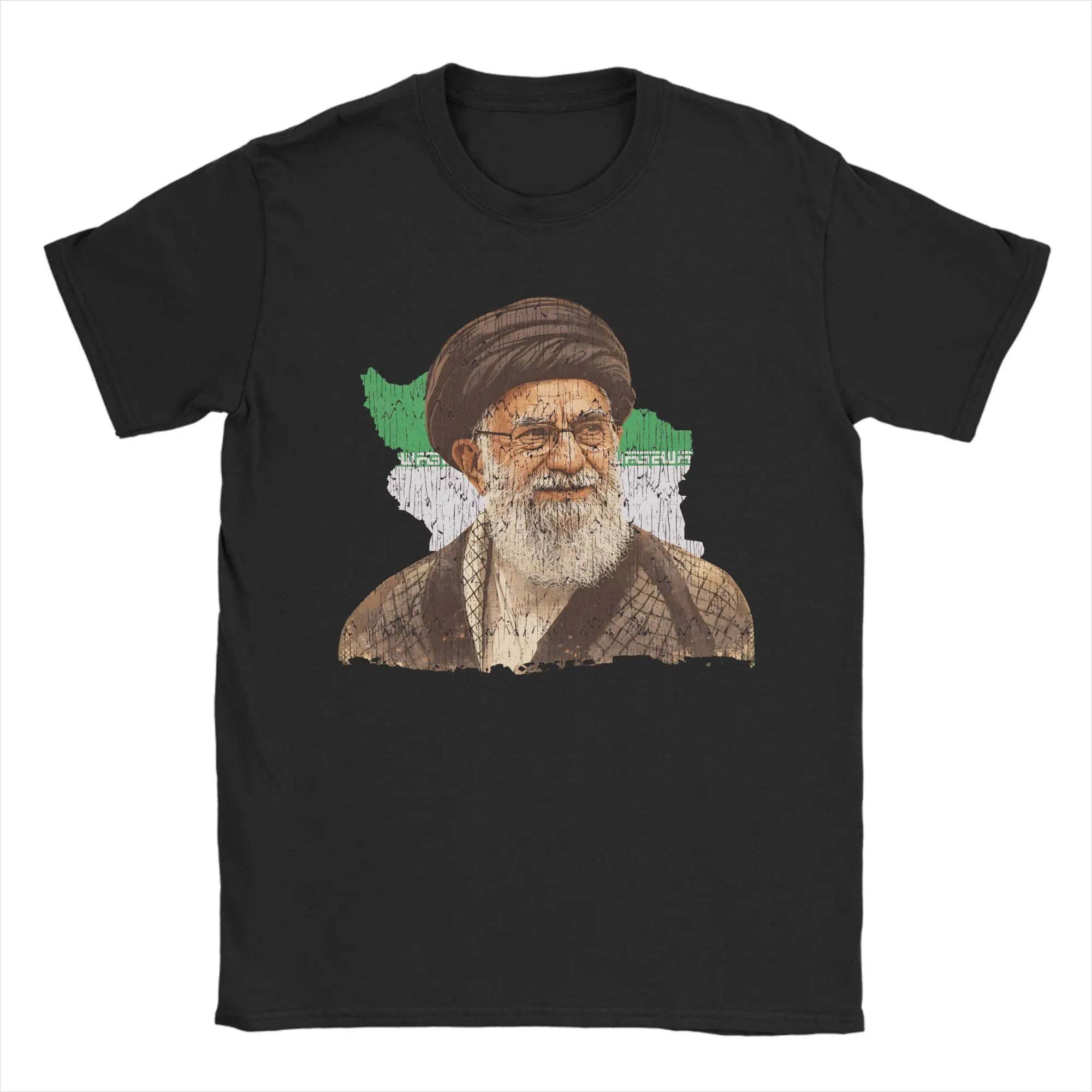 Graphic Printing We Love You Ayatollah RIP 1939-2026 IRAN Ali Khamenei  T Shirt For Unisex  Cotton Tee Shirt Short Sleeve Tops